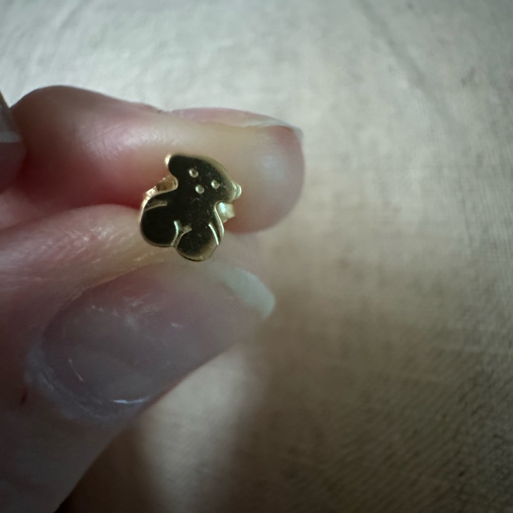 Tous baby gold earrings